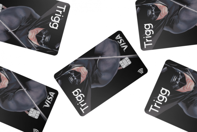 cartão Trigg Visa Internacional