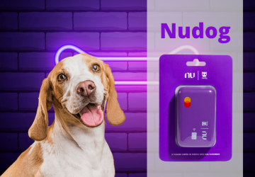 Nudog cartão de crédito para cachorro da Nubank