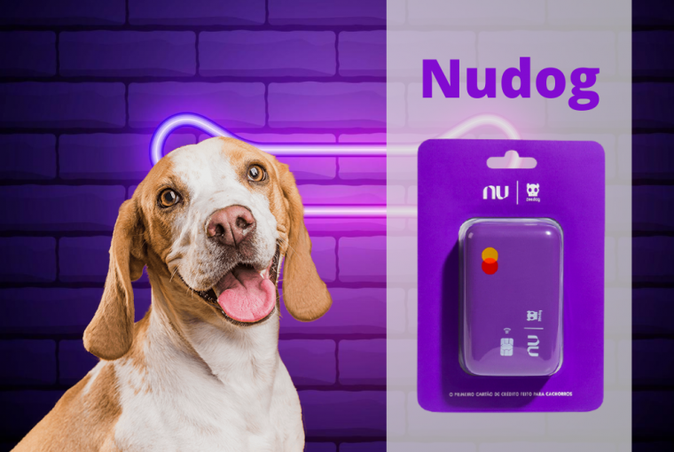 Nudog cartão de crédito para cachorro da Nubank