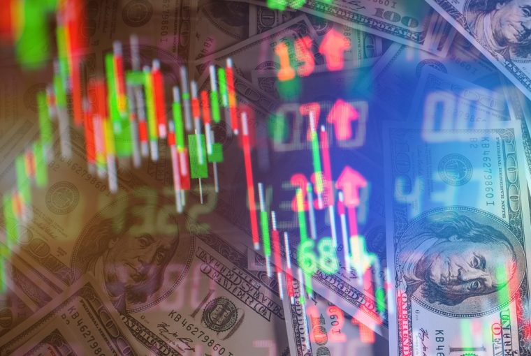imagem demonstrando sobe e desce na bolsa de valores, para simbolizar as ações promissoras