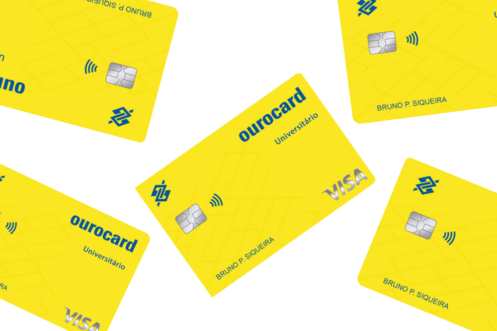 cartão de crédito Ourocard Universitário Visa Internacional