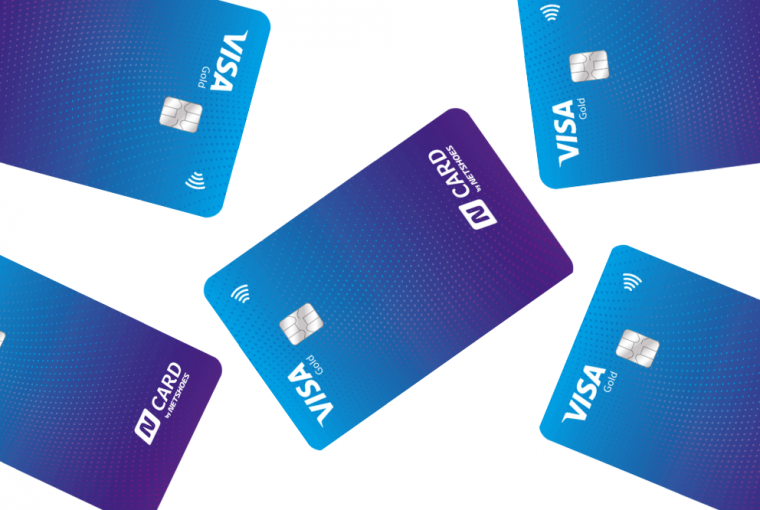 cartão de crédito N Card Visa Gold