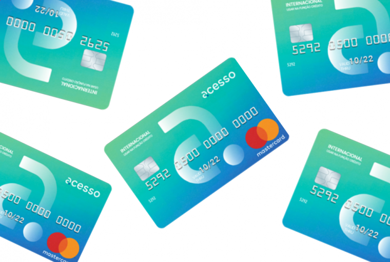 cartão de crédito pré-pago Acesso Card Mastercard