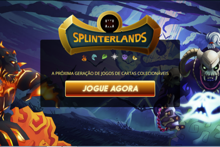 jogo NFT cartas da blockchain Splinterlands