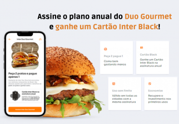 Como ter um cartão Black do Banco Inter na promoção Duo Gourmet