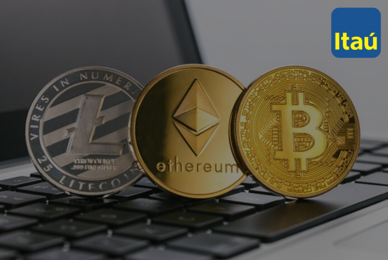 venda de criptomoedas pelo aplicativo do Itaú