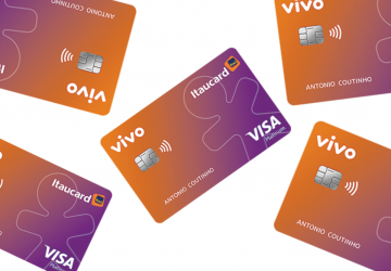 Cartão de crédito Vivo Itaucard Platinum Visa ou Mastercard
