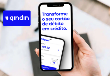 aplicativo Qindin que transforma cartão de débito em cartão de crédito para parcelar compras