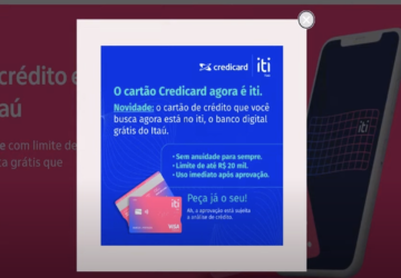 Mudanças agora que o cartão Credicard é iti Itaú