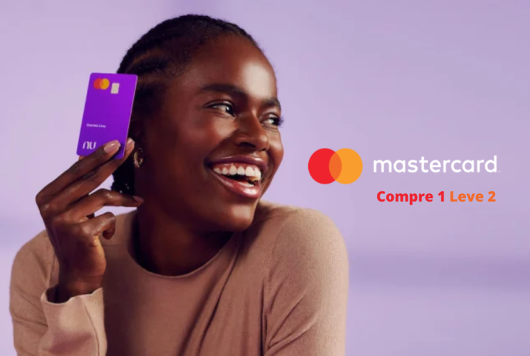 Compre 2, Pague 1 com seu cartão Nubank Mastercard Surpreenda