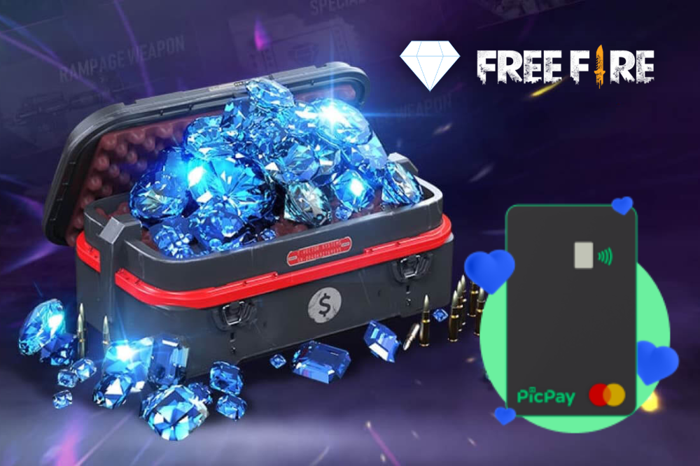 Como recarregar diamantes no free fire com cartão de crédito?