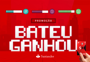 Promoção “Bateu Ganhou” cartões Santander