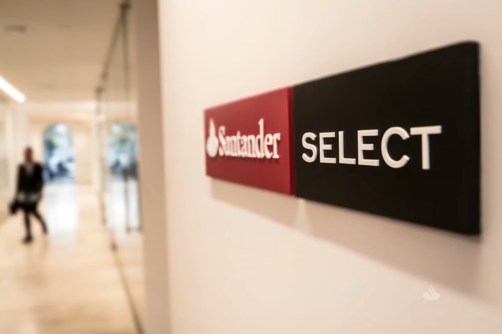 agência exclusiva do Santander Select para quem tem a conta Select Plus