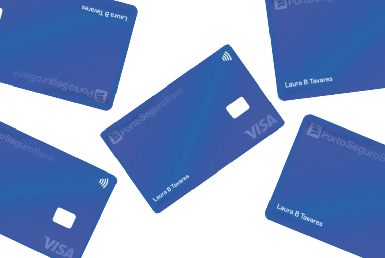 cartão de crédito Porto Seguro Bank da conta digital do Porto Seguro
