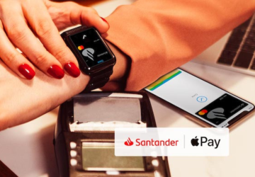 pontuação em dobro nos cartões Santander na Apple Pay