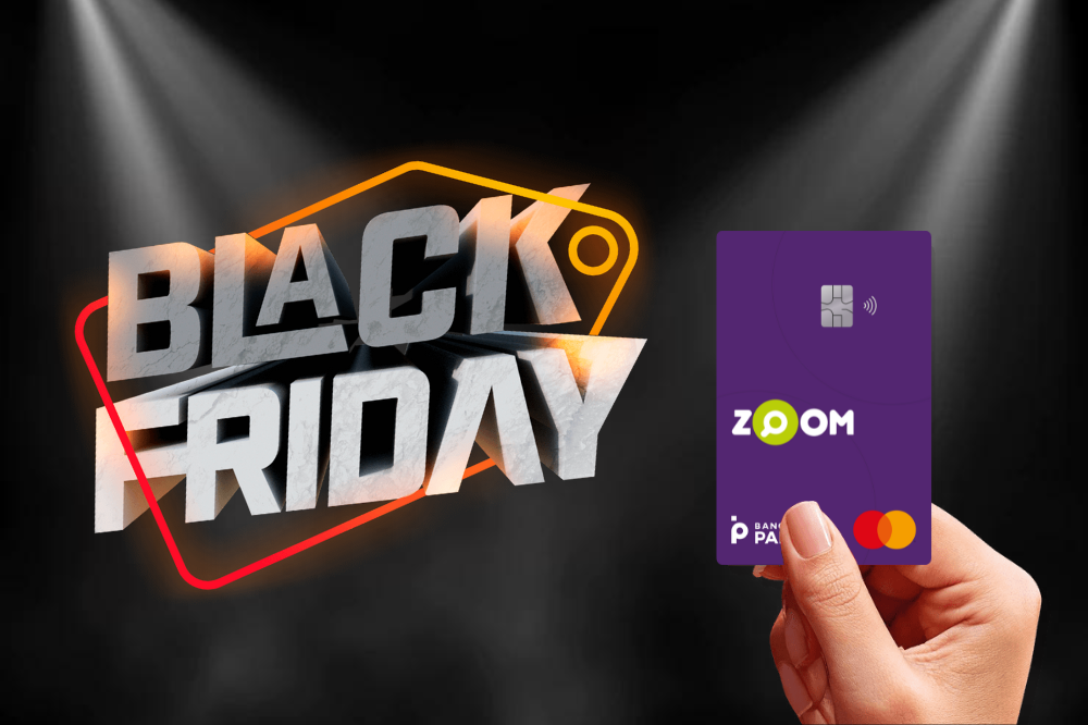 Benefícios do cartão Zoom para a Black Friday