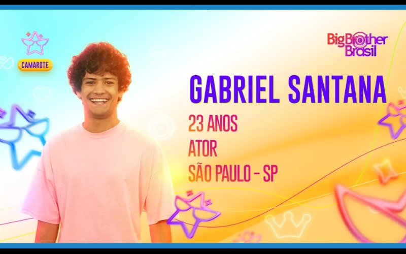 Gabriel Santana participante Camarote BBB 23