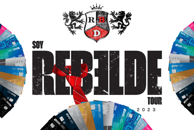 cartões BRBCard pré-venda exclusiva ingressos RBD
