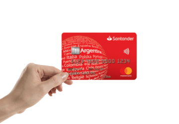 Tarjeta de crédito Santander Mastercard Internacional Argentina