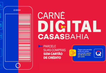 carnê digital Casas Bahia