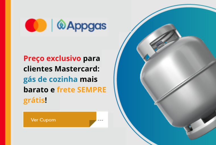 Ganhe desconto no gás com seu cartão Mastercard