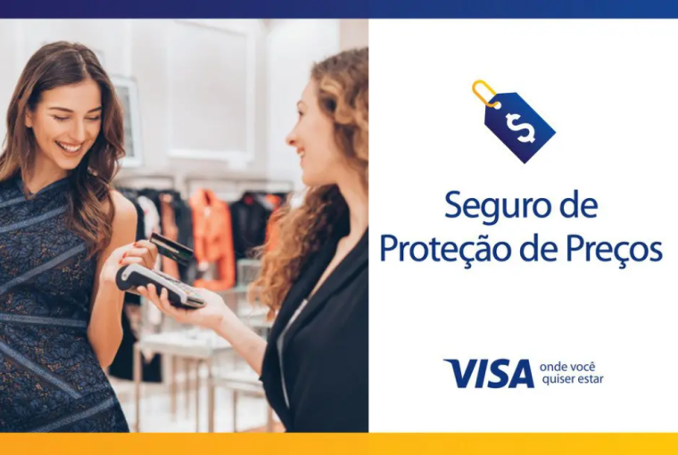 cartões Visa com Seguro Proteção de Preço