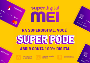 benefícios da conta e cartão Superdigital para MEI