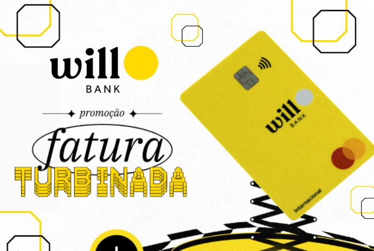 Promoção Fatura Turbinada cartão Will Bank