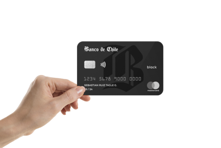Tarjeta de crédito Banco de Chile Mastercard Black