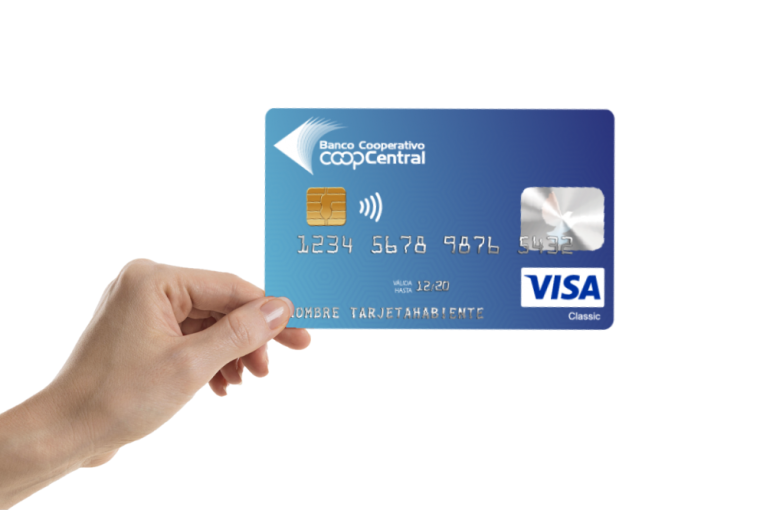 Tarjeta de crédito Coopcentral Visa Classic