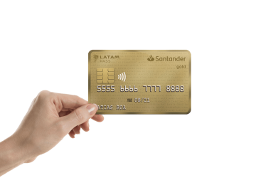 Tarjeta de crédito Gold Santander Latam Pass