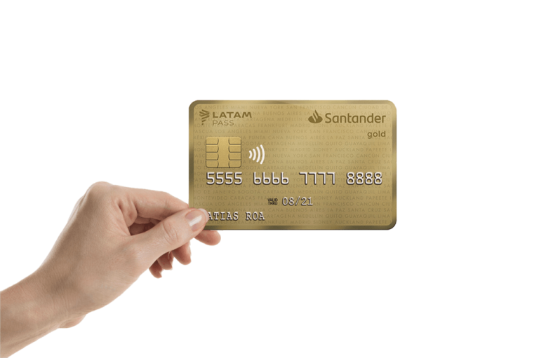 Tarjeta Santander Latam Pass Gold Acumule Millas Portalfinanç 8160