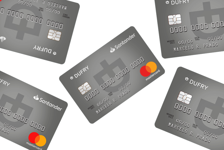 Cartão de crédito Santander Dufry Mastercard Platinum