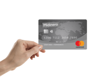 Tarjeta de crédito Midinero Mastercard Internacional UY