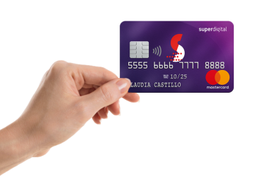 Tarjeta Superdigital Santander Mastercard Internacional