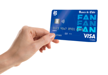 Tarjeta FAN Visa Banco de Chile