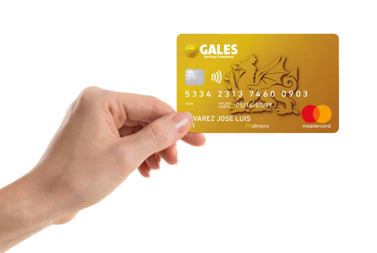 Tarjeta Gales Efectiva Midinero Mastercard UY