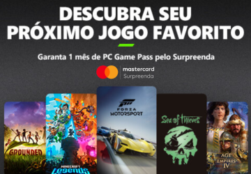 1 mês grátis de PC Game Pass com a Mastercard