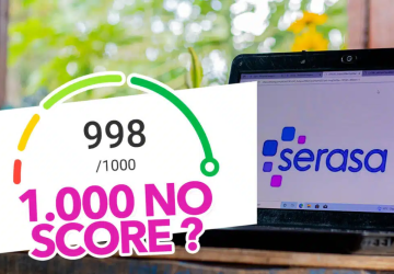 Score 1.000 do Serasa