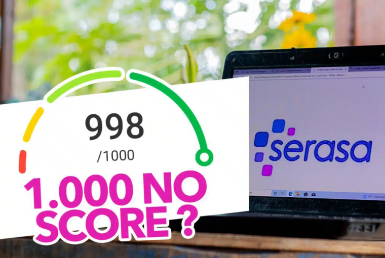 Score 1.000 do Serasa