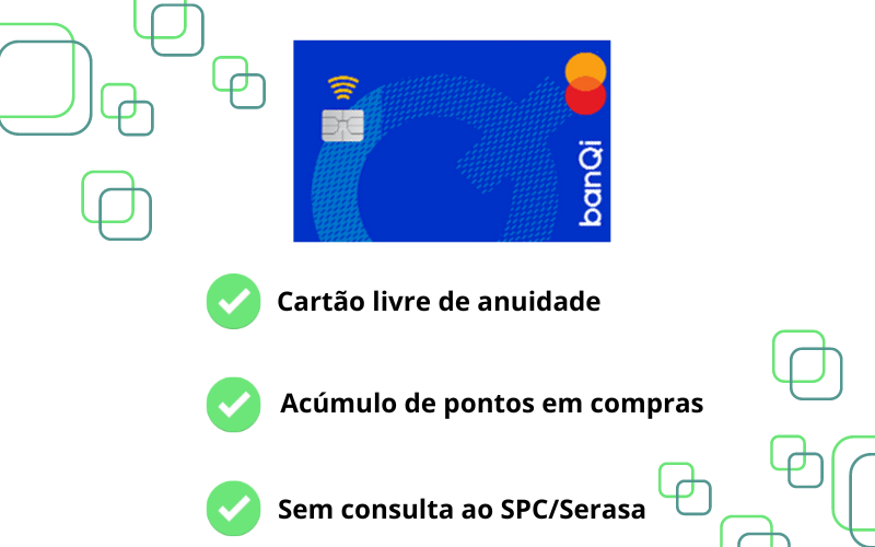 Cartão banQi Mastercard Casas Bahia