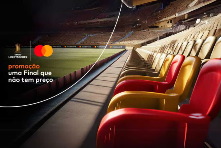 promoção final da Libertadores com a Mastercard
