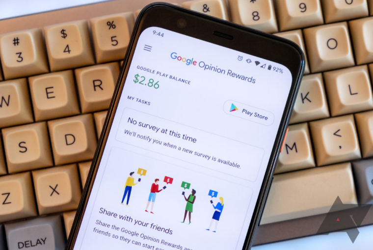 Aplicativo Google Opinion