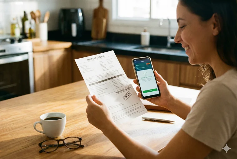 fatura do cartão de crédito